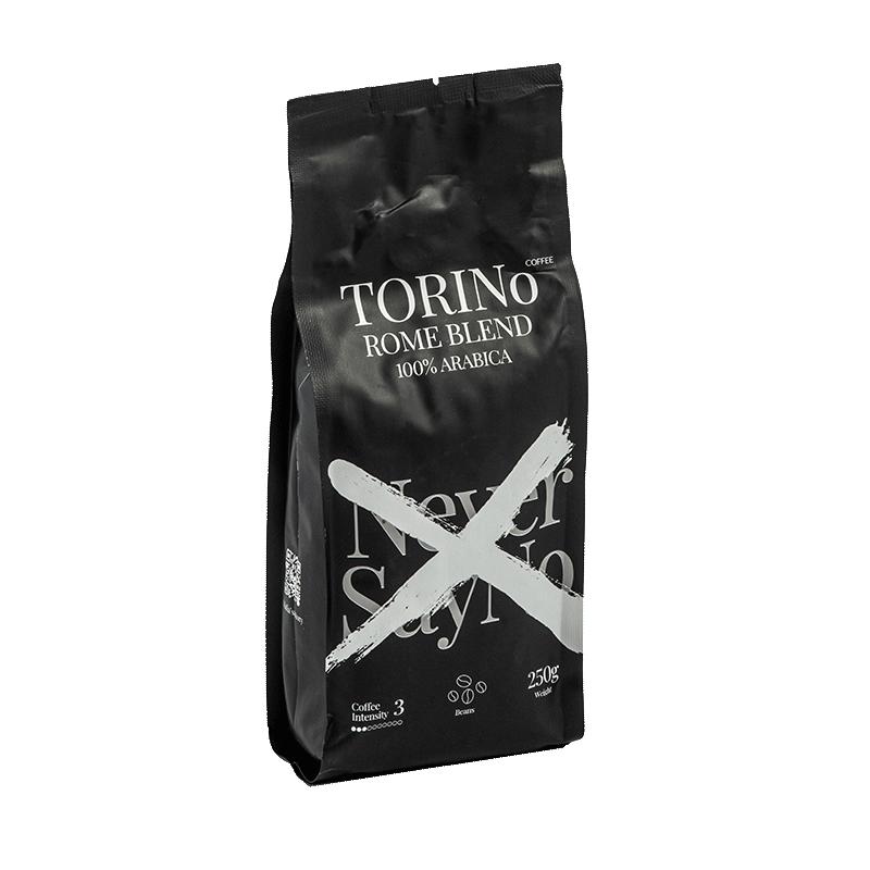 قهوه‌دان ۱۰۰ عربیکا برند تورینو ۲۵۰ گرمی