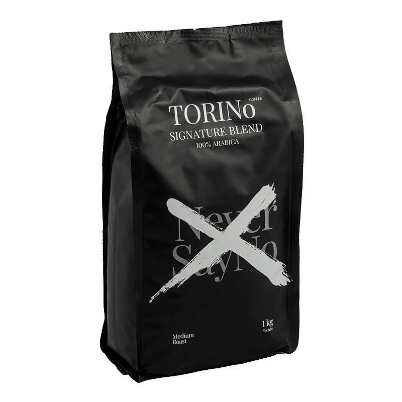 قهوه‌دان ۱۰۰ عربیکا برند تورینو ۱ کیلو گرمی