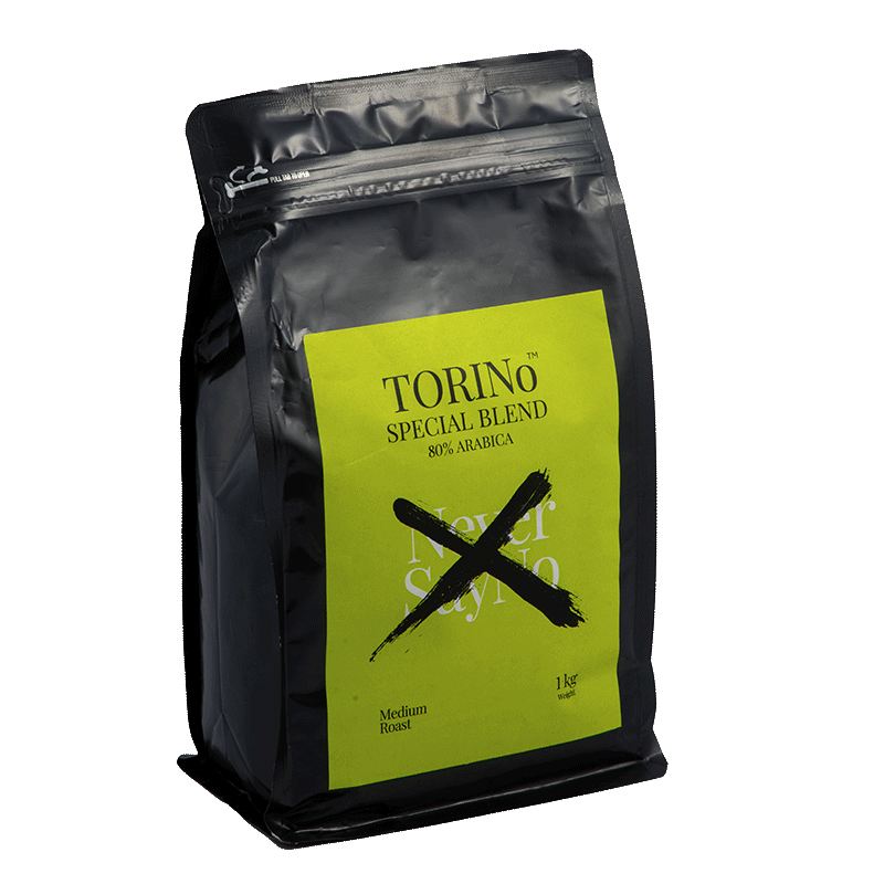 قهوه‌دان ۸۰ عربیکا برند تورینو ۱ کیلو گرمی